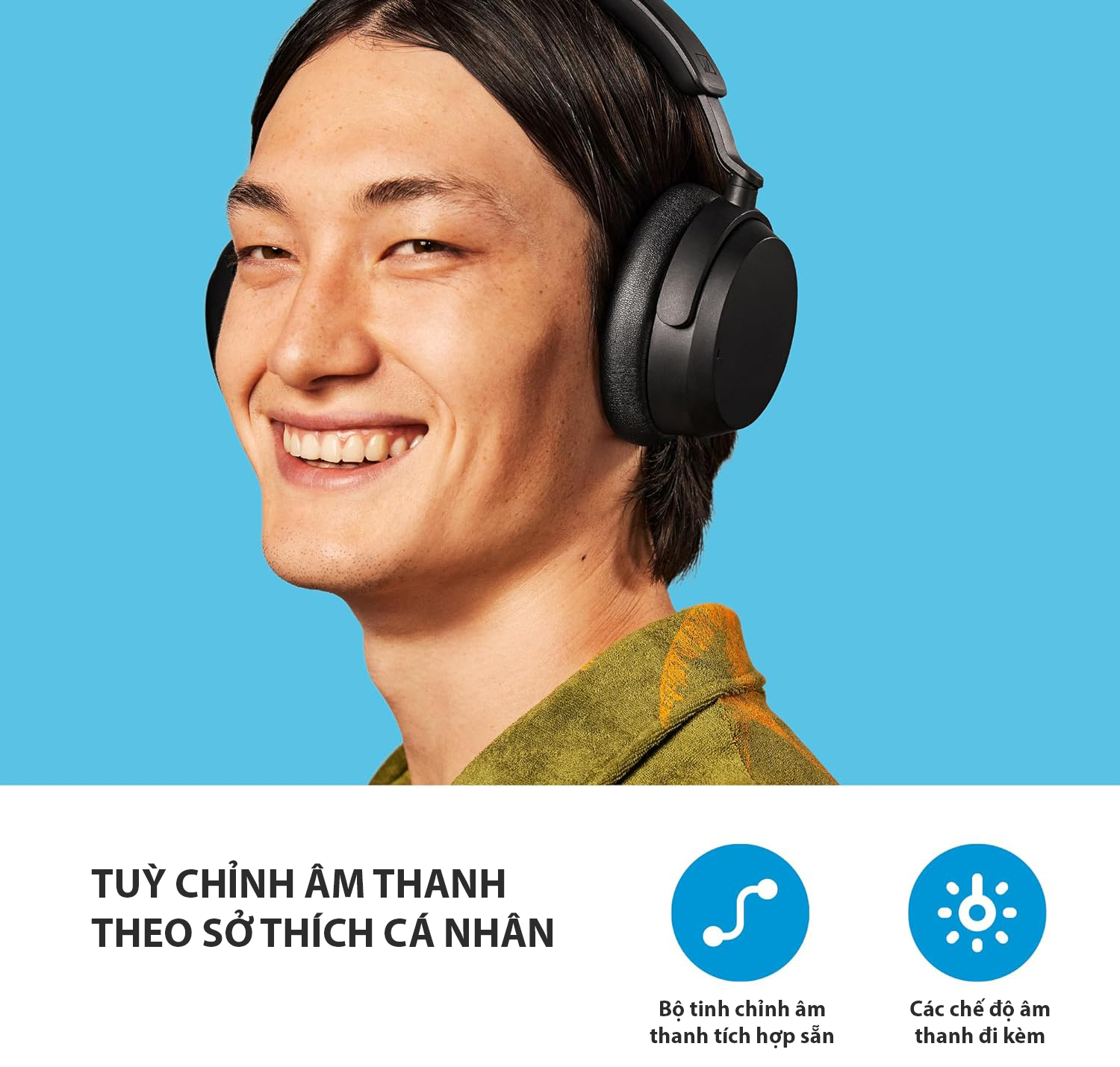 Tai nghe không dây SENNHEISER Accentum Wireless thương hiệu từ Đức - Hàng chính hãng