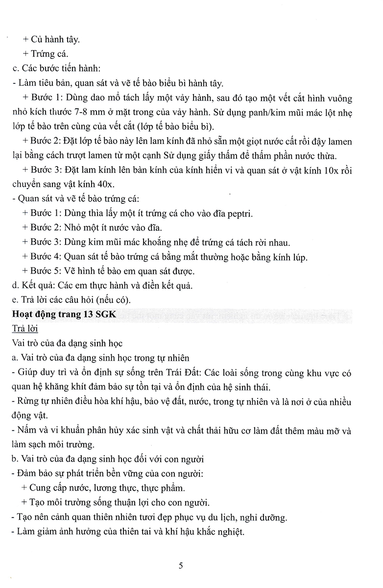 Hướng Dẫn Giải Bài Tập Khoa Học Tự Nhiên 7 _OP