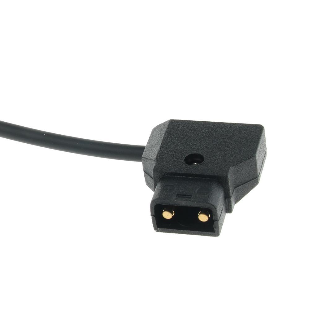 Stretch Spring Cable for DSLR Rig/Anton  Battery  2Pin Male