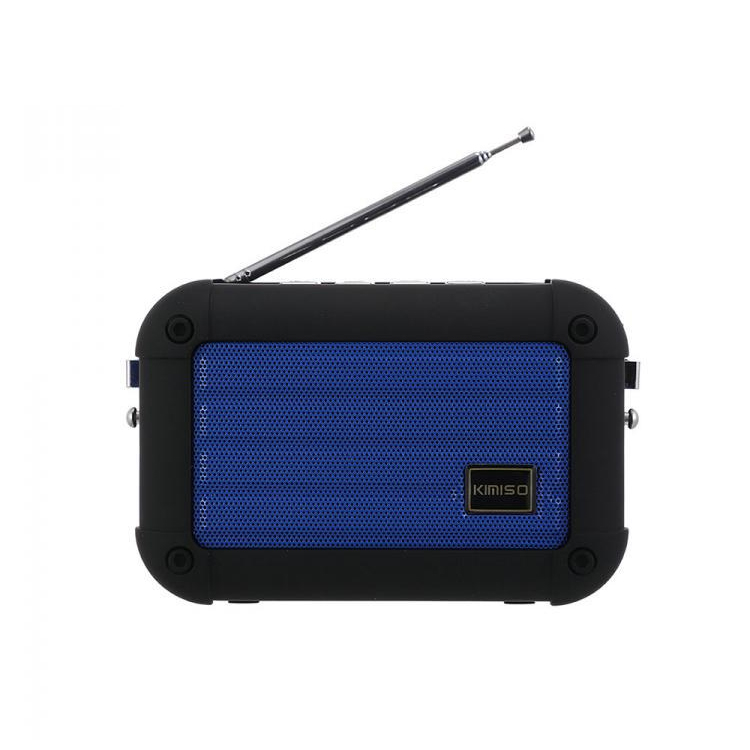 Loa bluetooth mini Kimiso KMS-E98 hỗ trợ nghe USB, khe thẻ nhớ, đài radio FM, cắm dây AUX, thoại rãnh tay, có quai xách (màu ngẫu nhiên) HÀNG NHẬP KHẨU