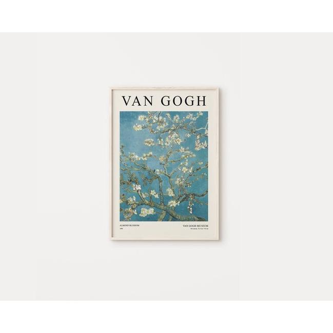 Tranh Treo Tường chủ đề Van Gogh, tranh canvas cao cấp, tặng kèm đinh treo tranh - TIỆM TRANH 91