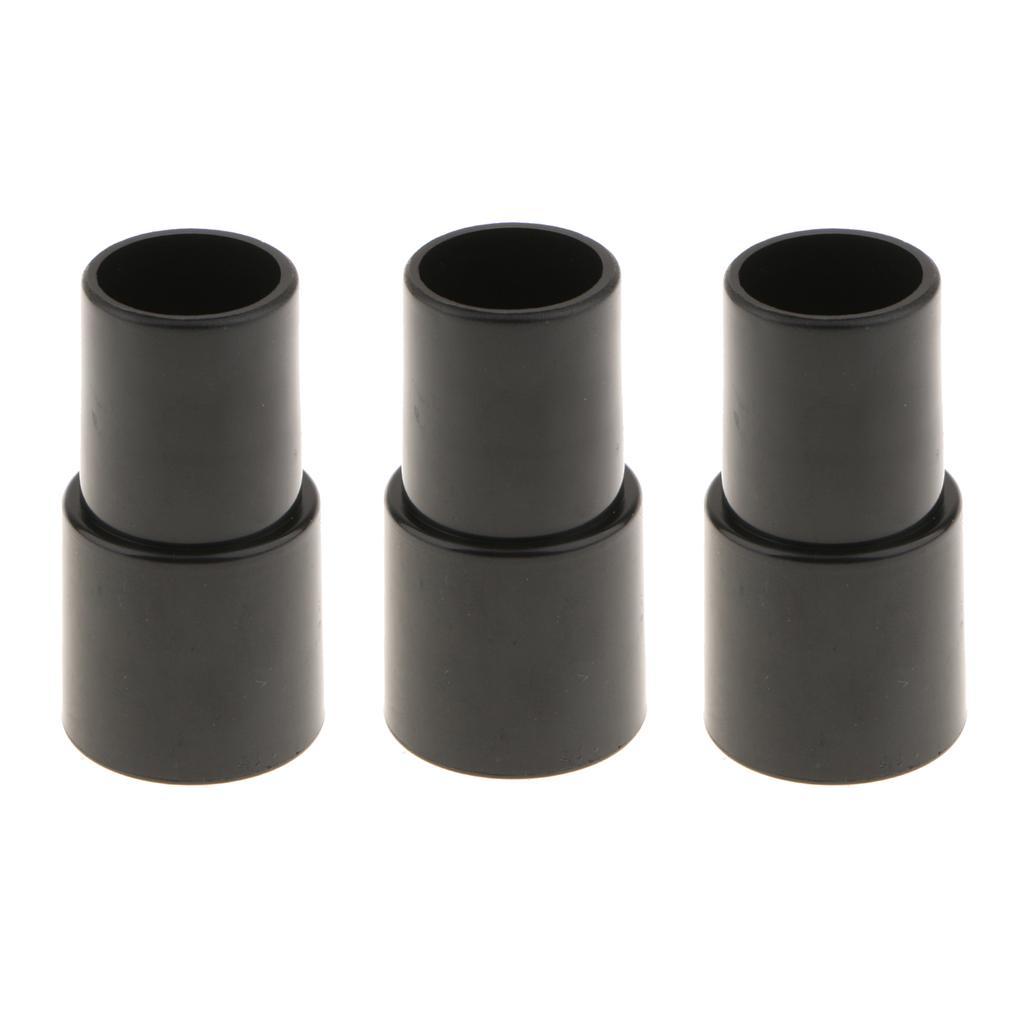 Vacuum Cleaner Brush Nozzle Hose Connector Adapter Parts 32mm to 35mm 3pcs