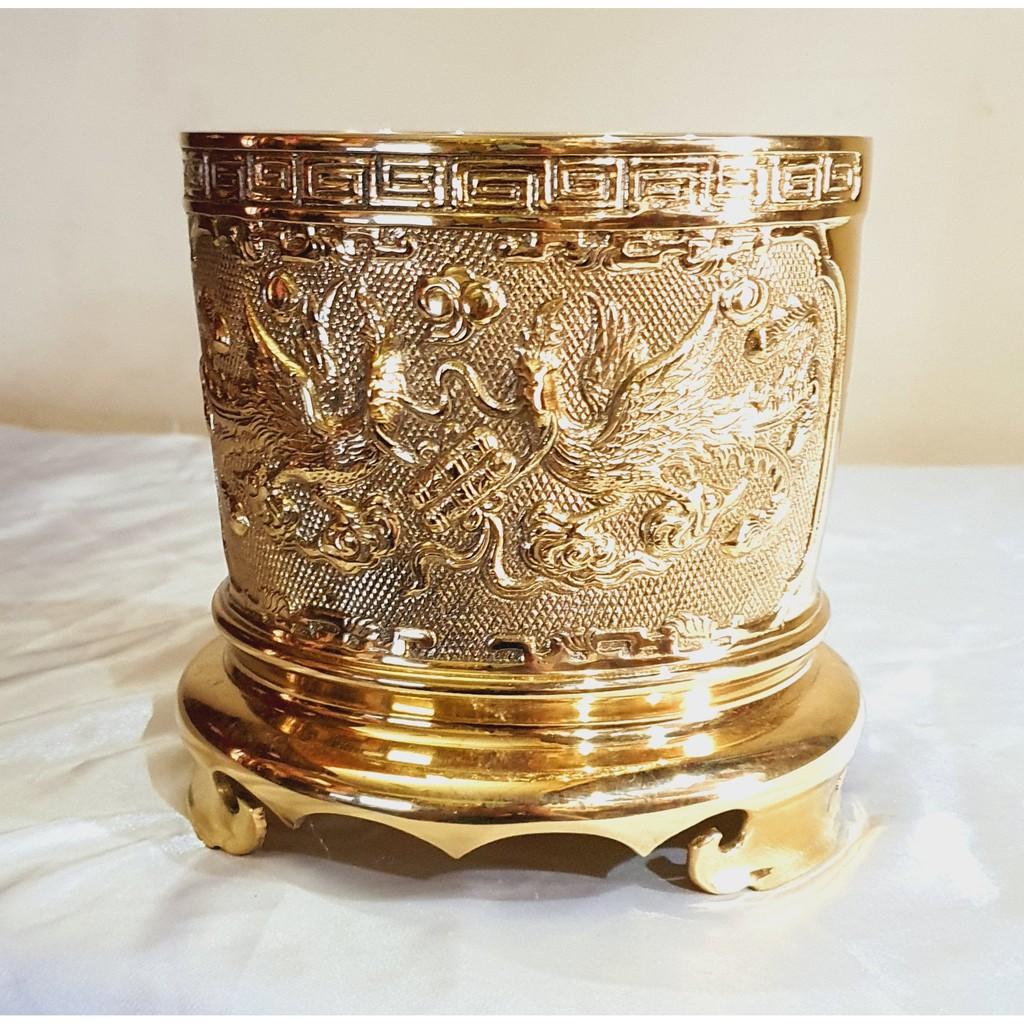 Bát Hương Trụ Bằng Đồng