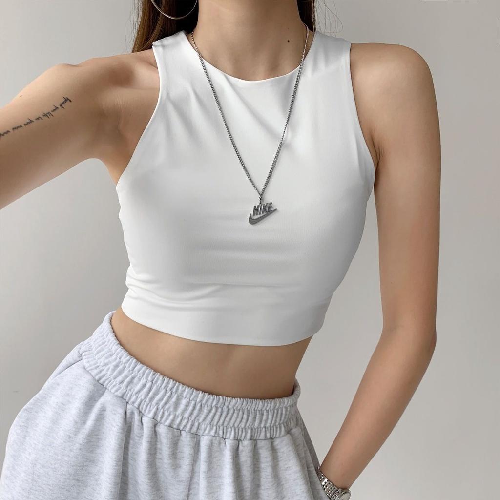 Áo Croptop Ba Lỗ Nữ Loại Đẹp, May Lộn Chất Contton Mỹ Đẹp Form Chuẩn