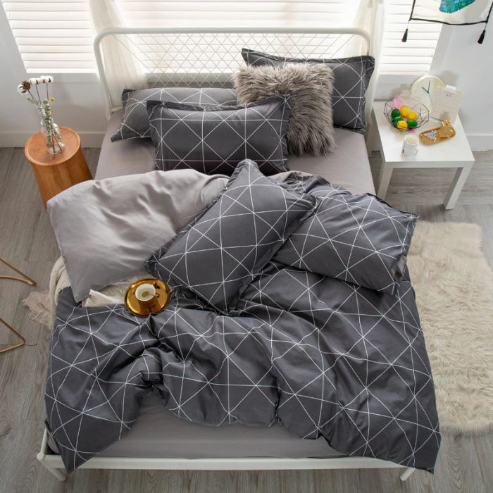 Bộ chăn ga gối Cotton cao cấp 1m6x2m MNT132