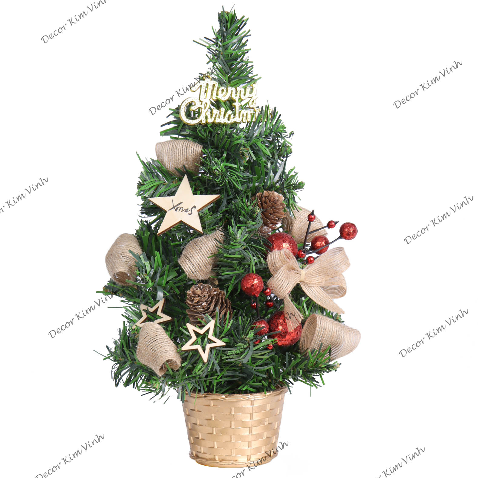 Cây Thông Nhí 3TN01 Cây Thông 30cm Trang Trí Giáng Sinh Cây Thông Noel