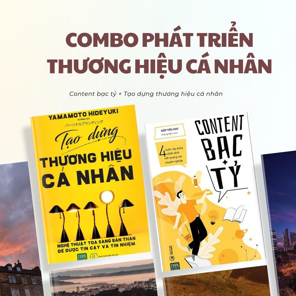 Hình ảnh Combo 2 Cuốn Content Bạc Tỷ + Tạo Dựng Thương Hiệu Cá Nhân  - Bản Quyền