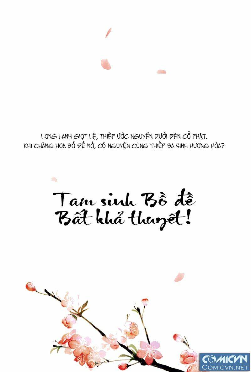 tam sinh bồ đề dã hòa thượng chapter 1 2