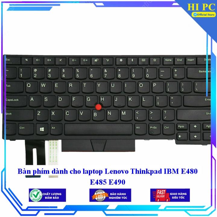 Bàn phím dành cho laptop Lenovo Thinkpad IBM E480 E485 E490 - Phím Zin - Hàng Nhập Khẩu