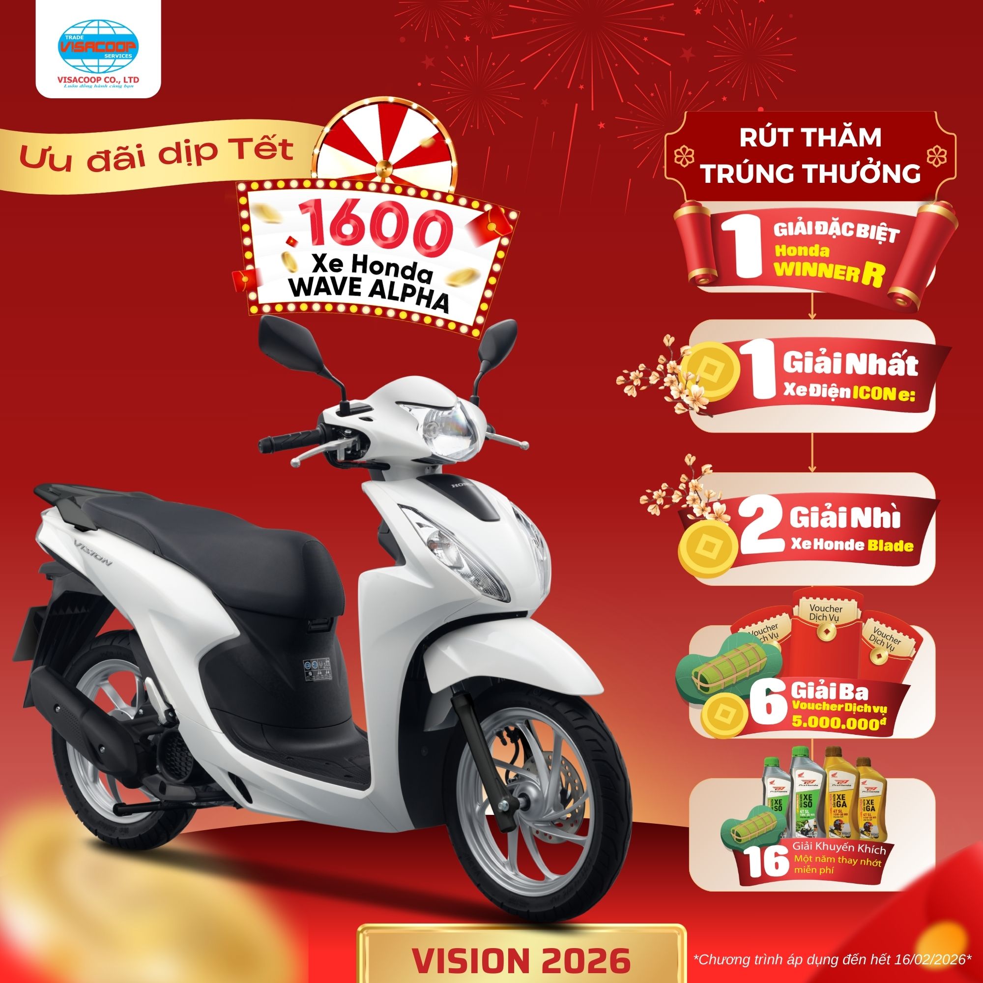 Xe máy Honda Vision 2026