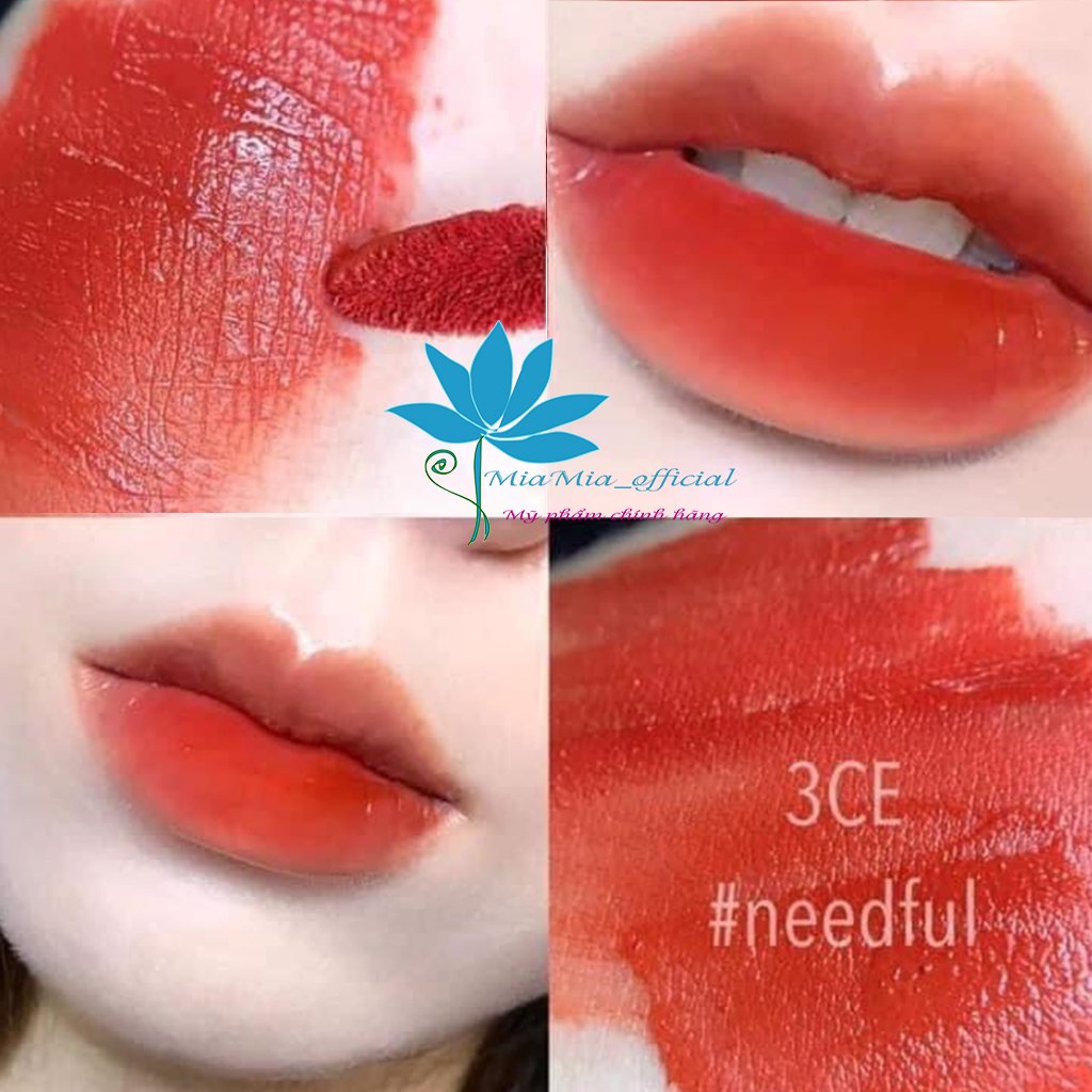 Son 3CE Cloud Lip Tint Needful Sắc Son Đỏ Gạch Thời Thượng [NHẬP KHẨU CHÍNH HÃNG CHECK HIDDEN TAG]