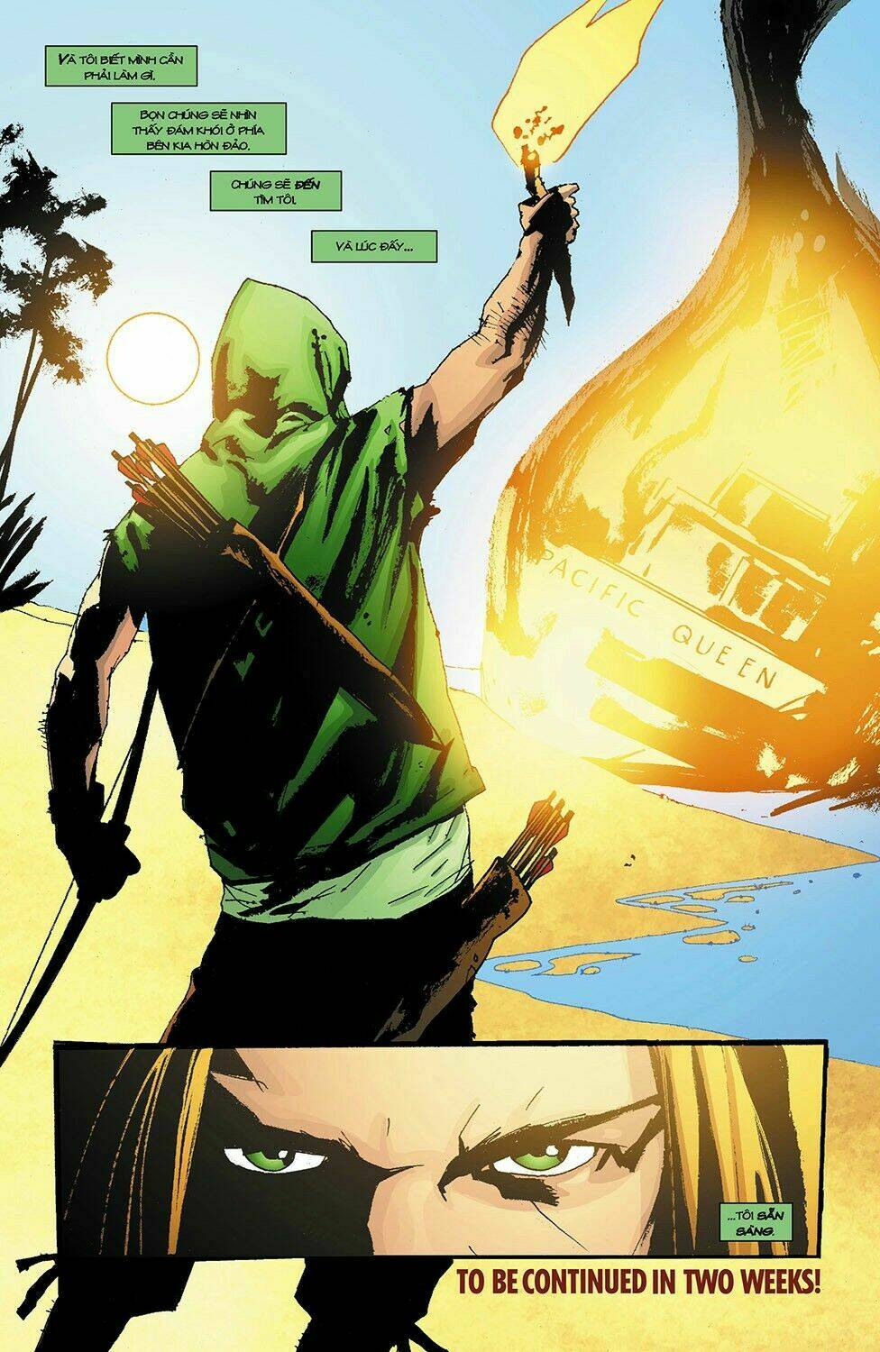 green arrow: year one chapter 4 22