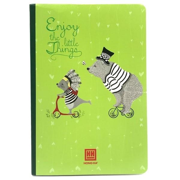 Vở Dreaming Bear - Kẻ Ngang 200 Trang - Hồng Hà 1420