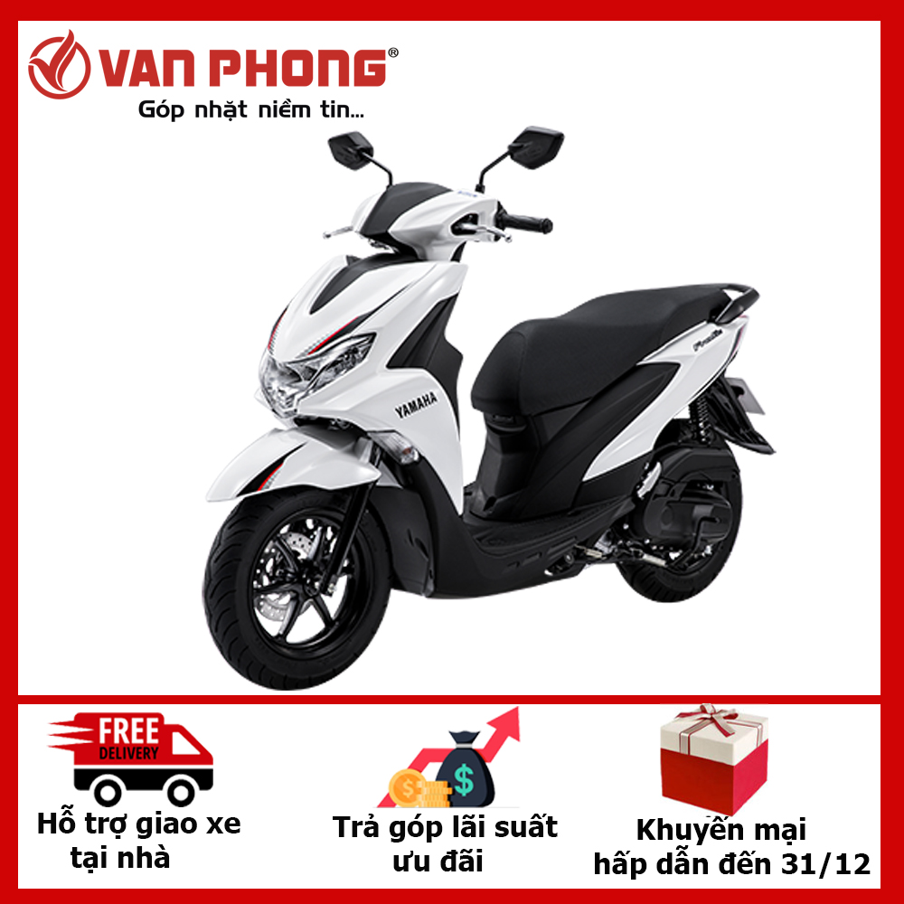 - Xe máy Freego 2021 - Phiên bản tiêu chuẩn - Màu Đỏ, trắng