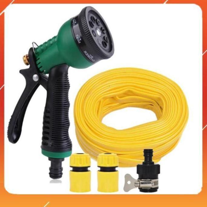 Vòi xịt rửa xe,Vòi phun nước tưới cây tăng áp thông minh 8 chế độ 815621