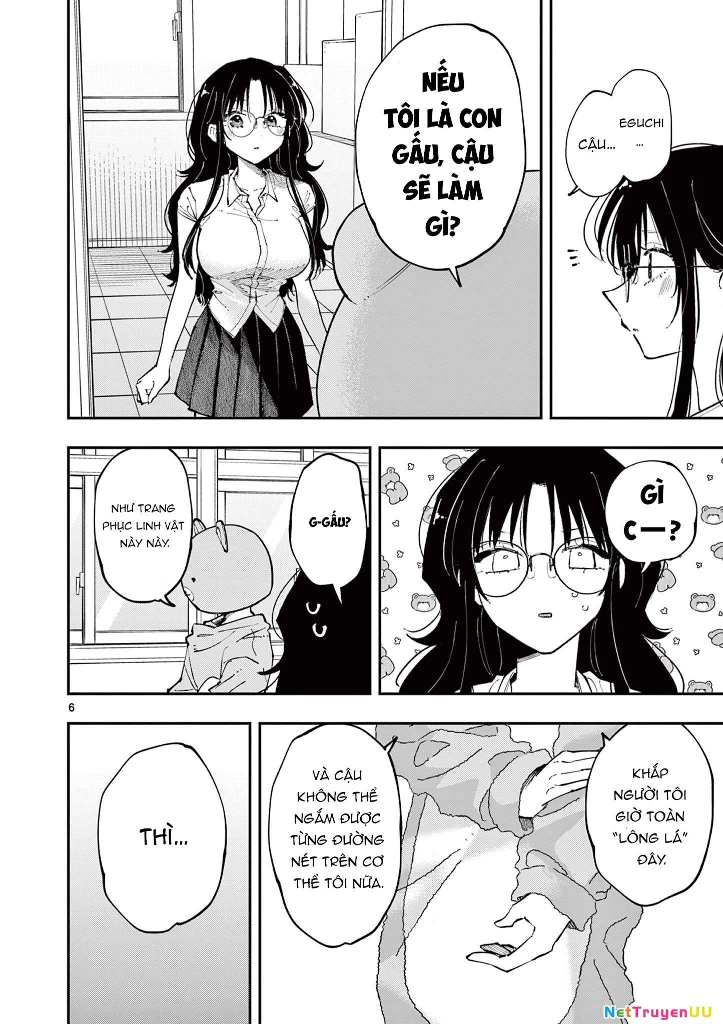 cậu bạn bàn bên cứ nhìn tôi bằng ánh mắt đó - tonari no seki no yatsu ga souiu me de mitekuru chapter 15 6