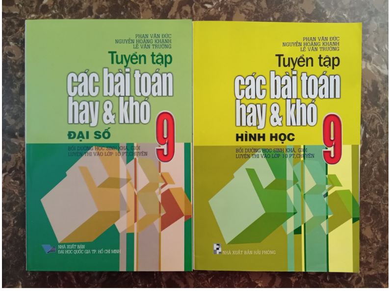 Sách - Combo Tuyển Tập Các Bài Toán Hay Và Khó Lớp 9