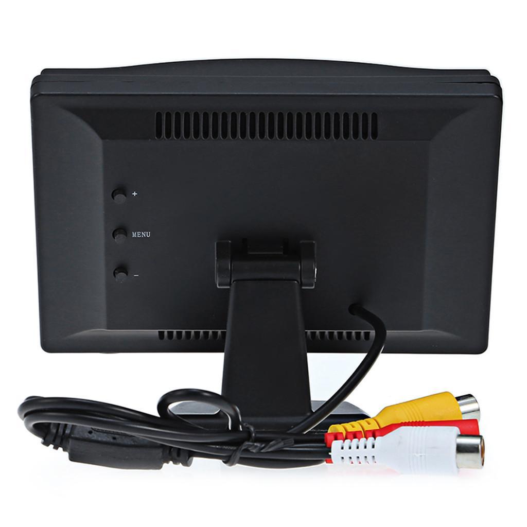 5" LCD Screen Monitor Display+Car Rear View Camera with Drill