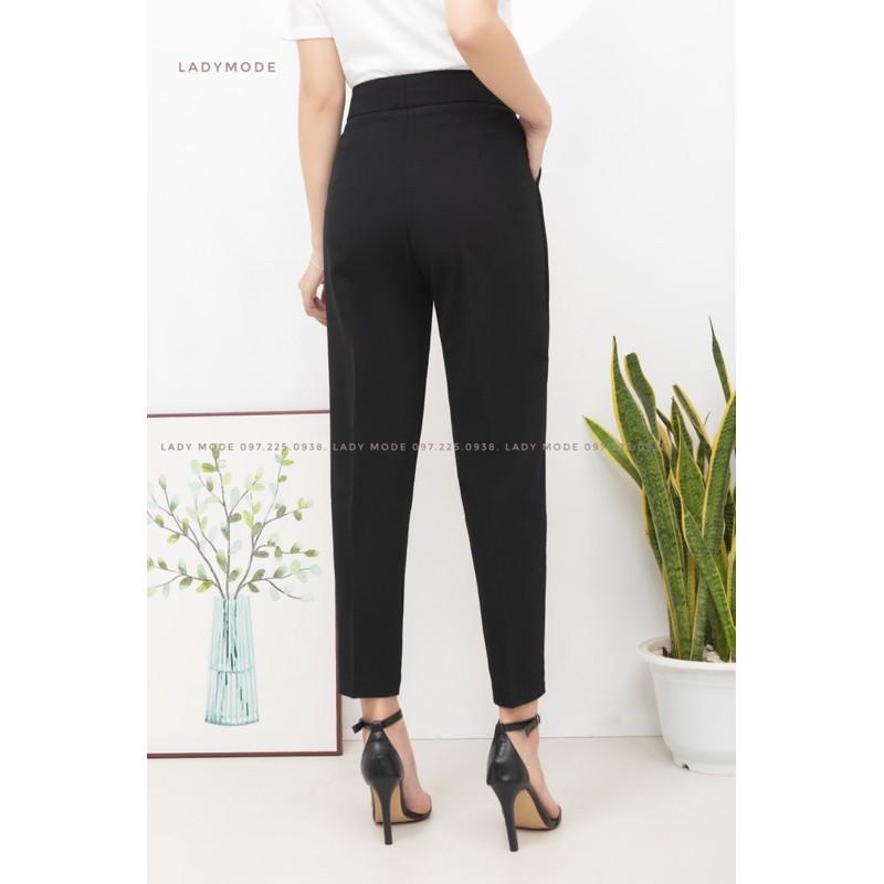 Quần baggy đai khoá sườn siêu đẹp, gen bụng hách dáng cực đỉnh