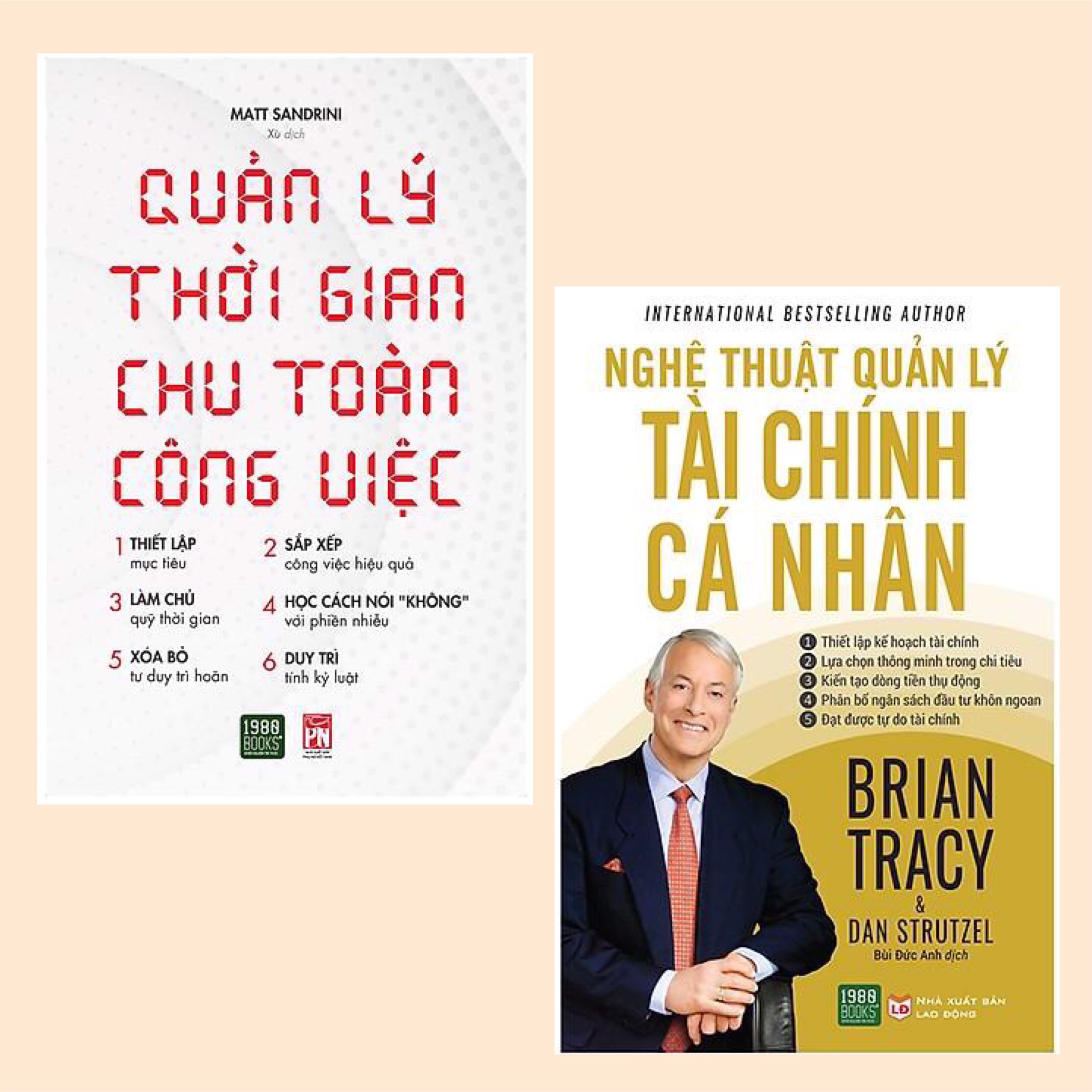 Combo Làm Chủ Cuộc Đời Của Bạn: Quản Lý Thời Gian Chu Toàn Công Việc + Nghệ Thuật Quản Lý Tài Chính Cá Nhân