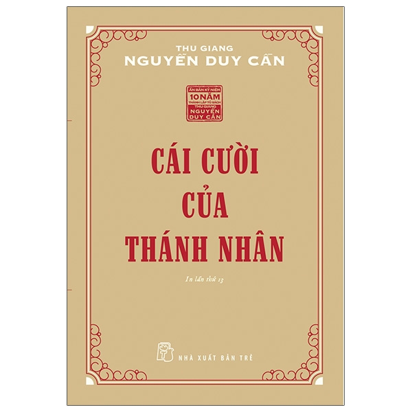Sách Cái Cười Của Thánh Nhân - Thu Giang Nguyễn Duy Cần