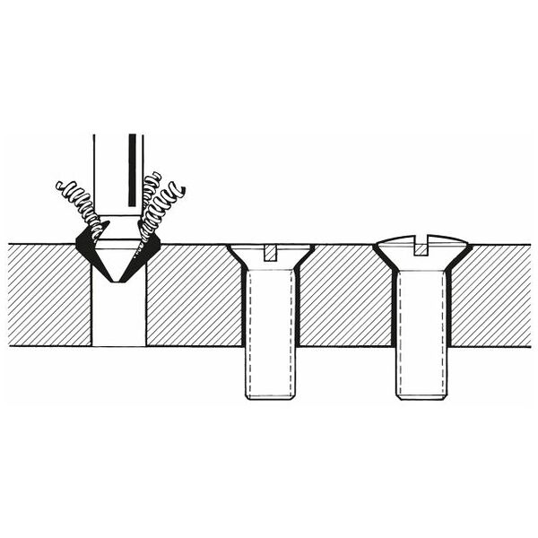 MŨI LÃ VÁT MÉP LỔ HSS PHỦ TIN HOLEX 150180 PHI 12,4MM