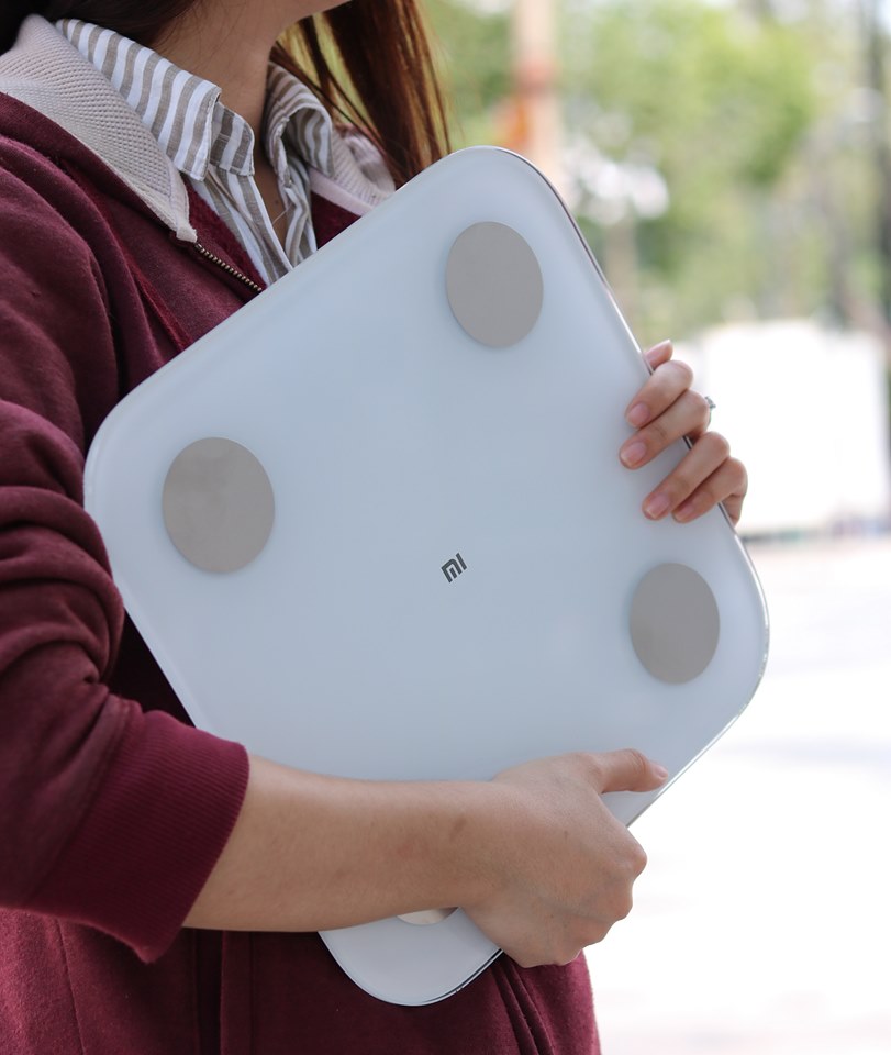 Cân Sức Khỏe Xiaomi Thông Minh Mi Smart Scale 2 - Trắng - Hàng chính hãng