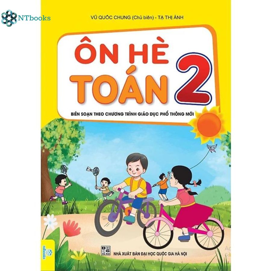 Combo 2 cuốn Sách Ôn Hè Toán + Tiếng Việt 2 - Cánh Diều (Biên Soạn theo chương trình Giáo dục phổ thông mới)