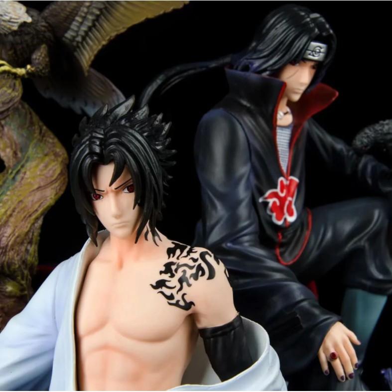 Mô Hình Figure Naruto Itachi Sasuke Kết hợp đẹp 36CM