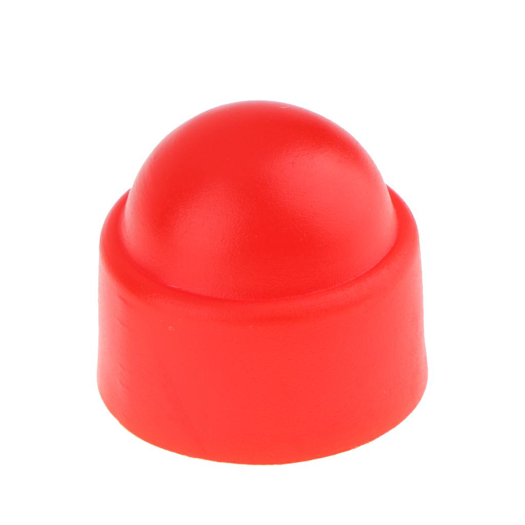10Pcs M6 M8 M10 Red Dome Nut Protection Caps Cover M6 10 x 13mm