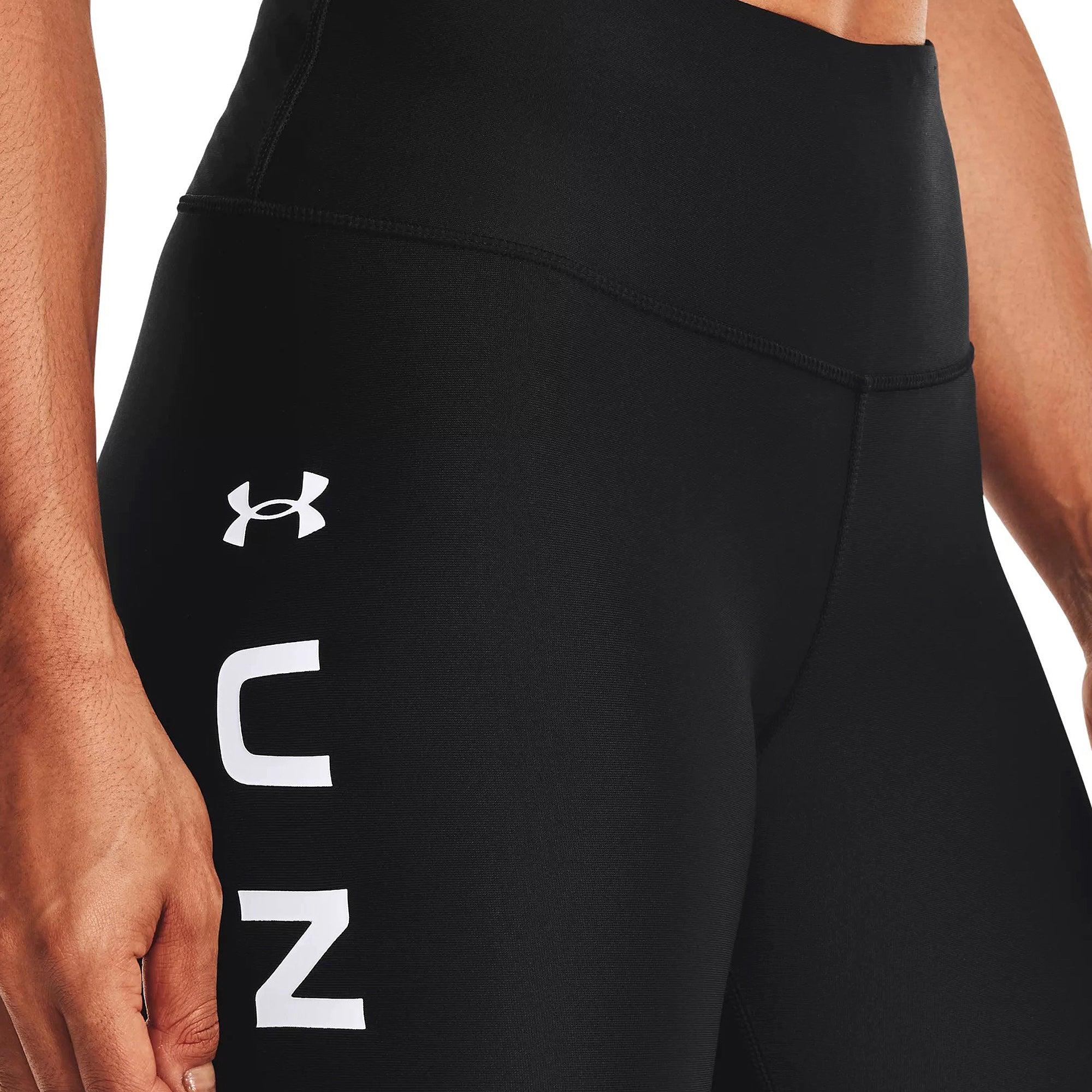 Quần legging thể thao nữ Under Armour HeatGear No-Slip Waistband Branded Full-Length - 1361046-001