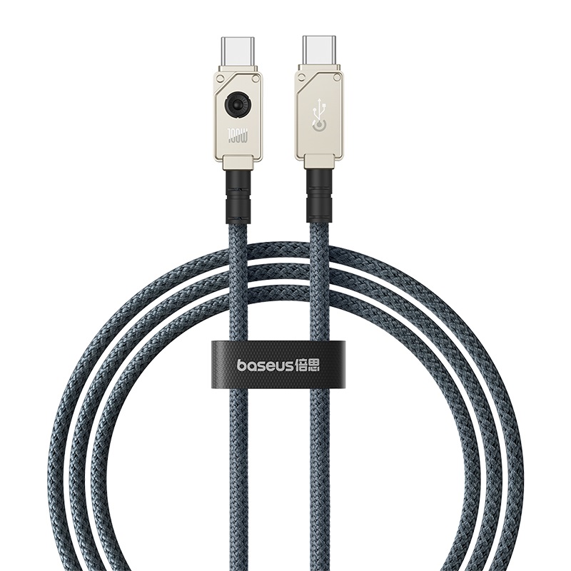 Cáp Sạc Nhanh Baseus Unbreakable Series Fast Charging Data Cable Type-C to Type-C 100W (Hàng chính hãng)