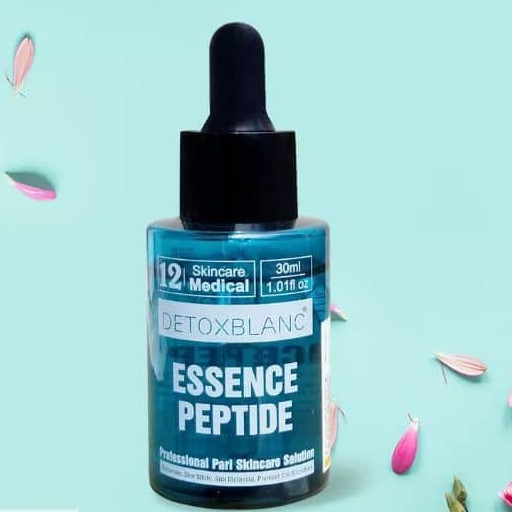 Serum detox blanc ESENCE PEPTIDE giảm nám tàm nhan hiệu quả( mẫu xanh có tem check) + tặng kèm hoa tai ngọc trai cực xinh