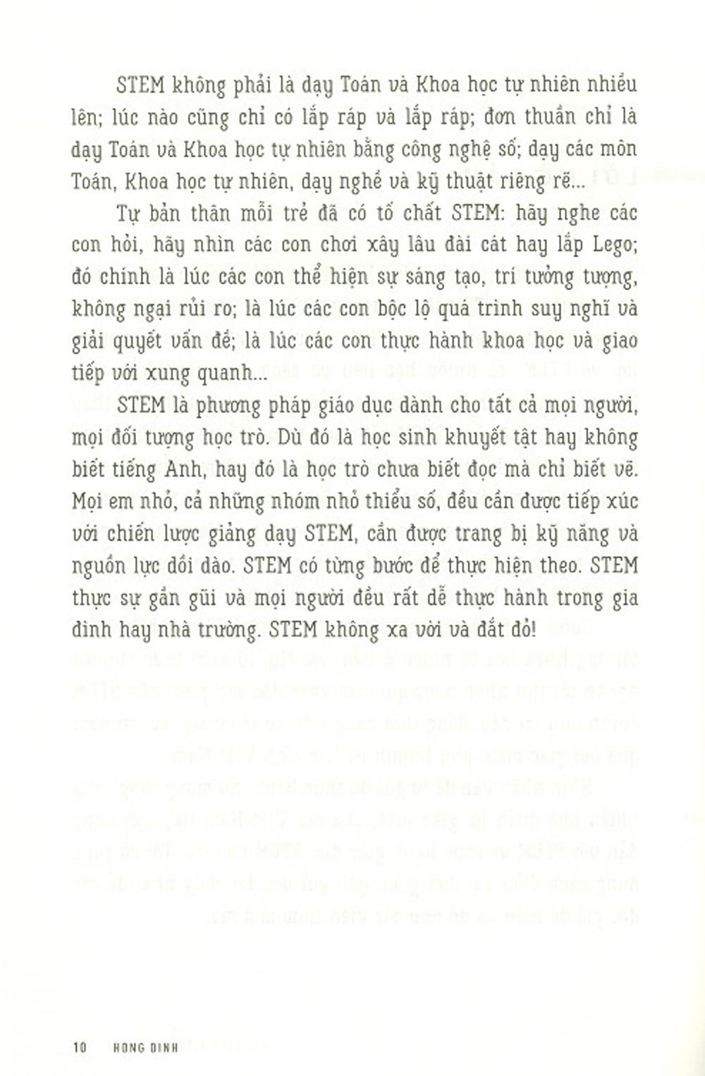 Học Stem Kiểu Mỹ Tại Nhà