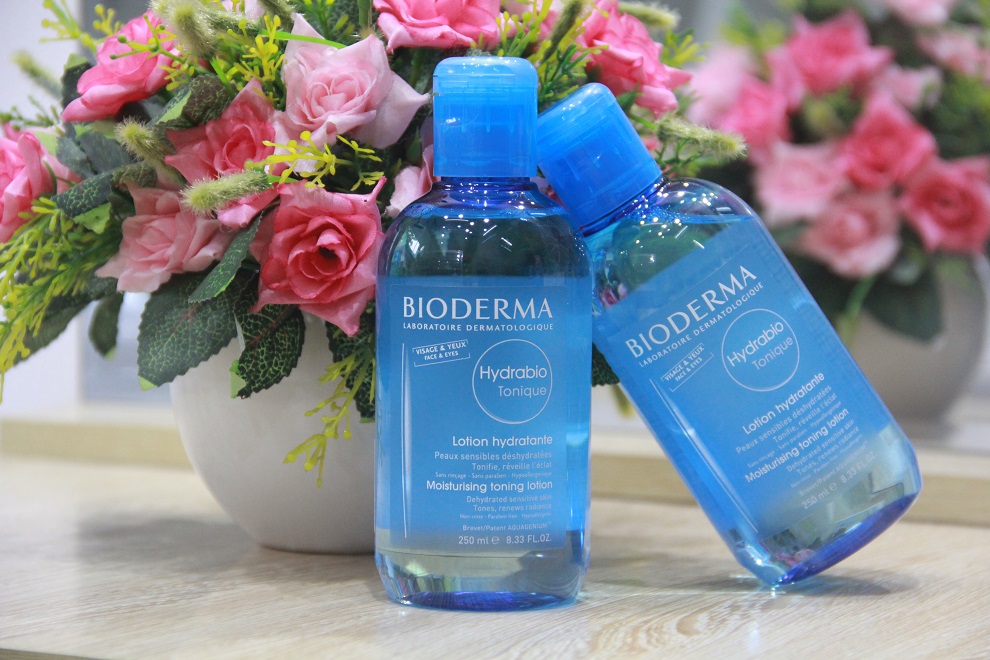 Nước hoa hồng cho da khô nhạy cảm Bioderma Hydrabio Tonique