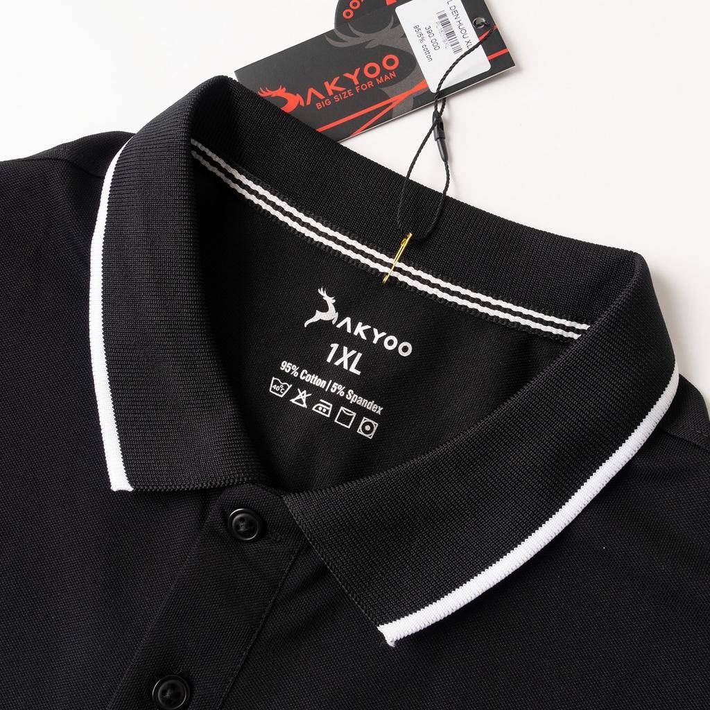 Áo thun polo ngoại cỡ, áo polo bigsize, áo bigsize, áo polo cho người béo