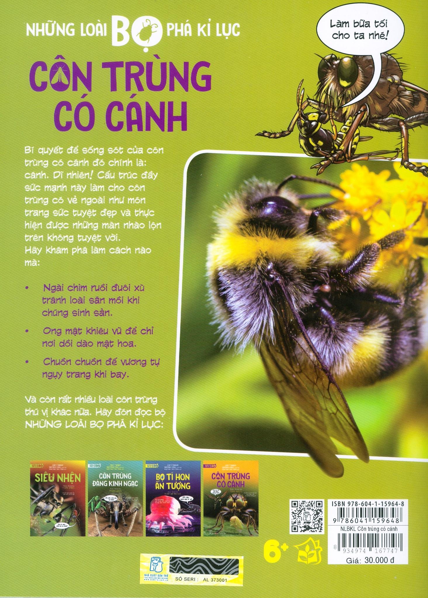 Sách Những Loài Bọ Phá Kỷ Lục - Côn Trùng Có Cánh