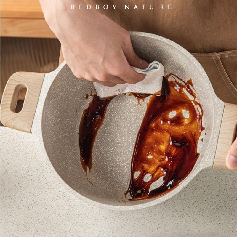 Nồi lớn hầm chống dính đá MAIFAN