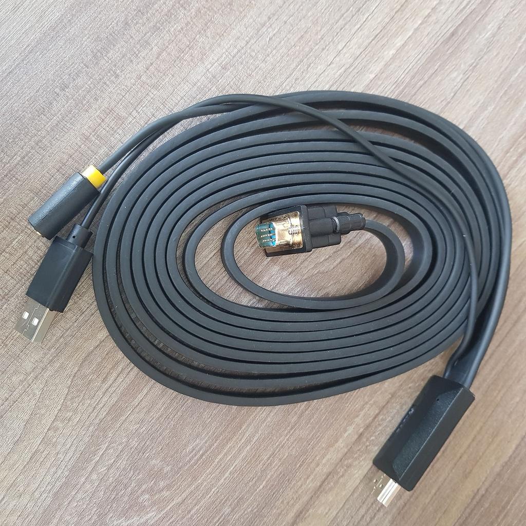 Cáp chuyển HDMI ra VGA, HDMI to VGA có âm thanh - Hồ Phạm