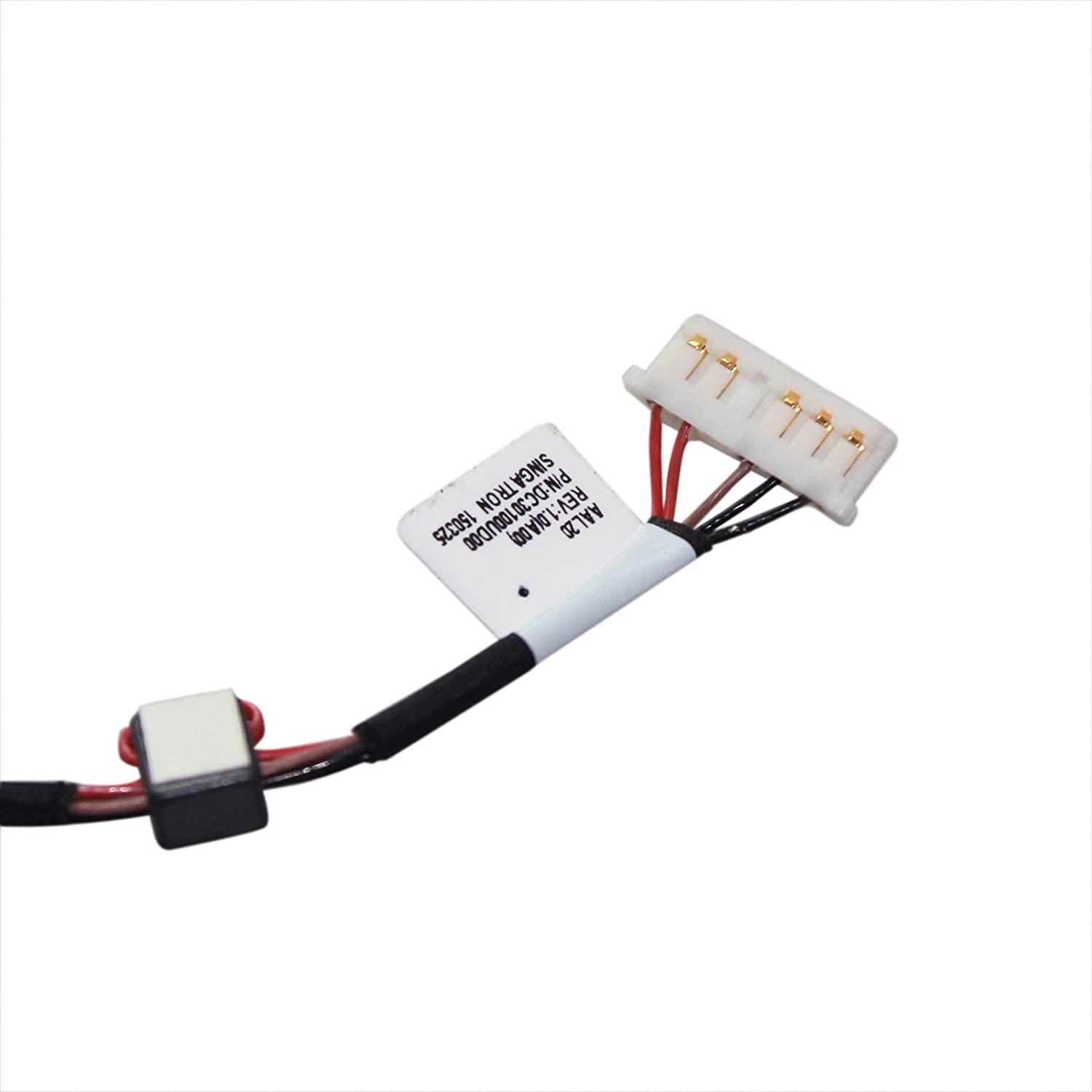 Mới Dây Cáp Nguồn Dc Cho Dell Inspiron 15-5000 5559 14- 5455 P51f P64g Vostro 3559 P65g Dc30100ud00k4dt9d