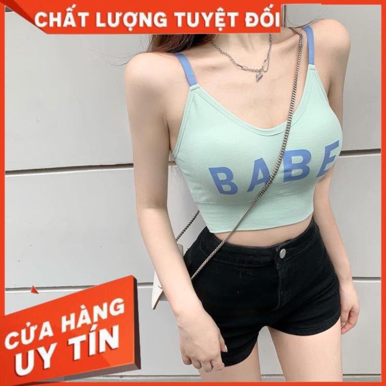 Áo Bra Nữ Hở Lưng Nâng Ngực Nhẹ Mẫu Mới Hot Hit BABE