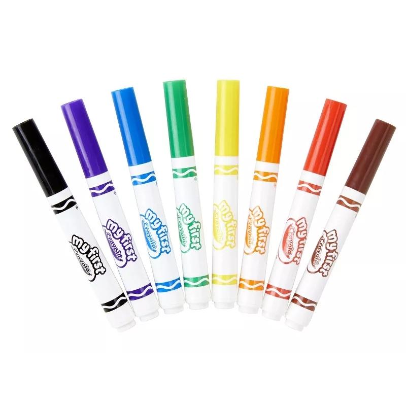 Hộp 8 Bút Lông Màu Rửa Được Ultra-Clean Washable Markers - Crayola 811324