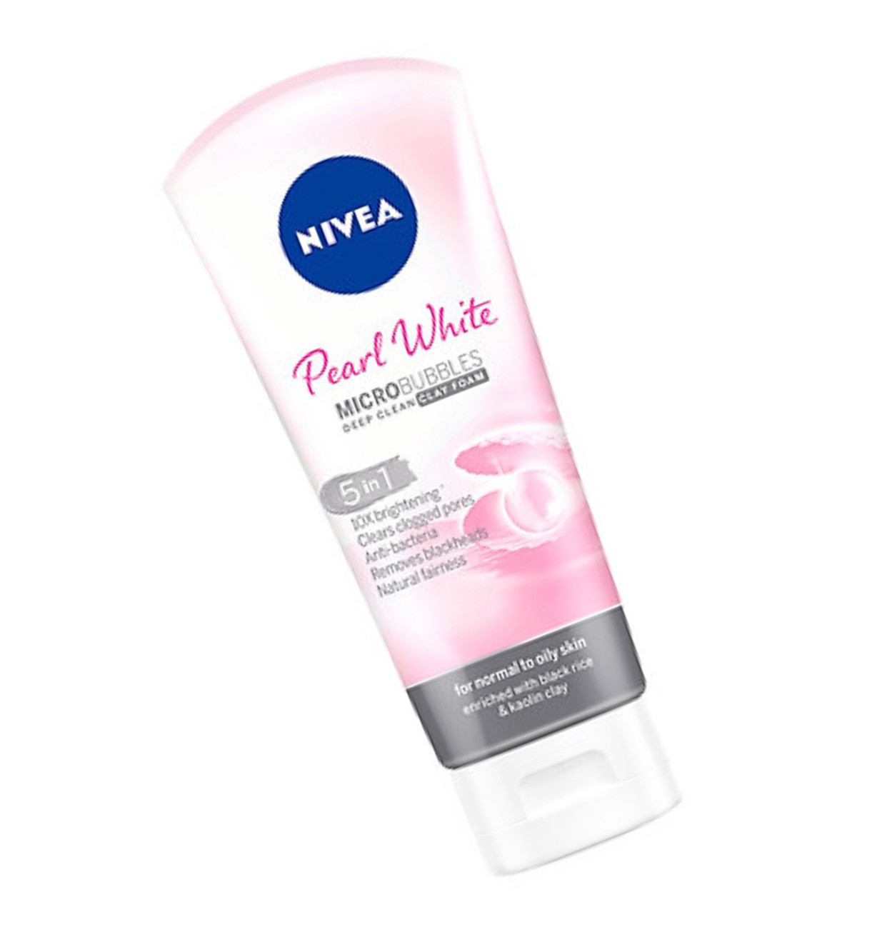 Bộ 2 Sữa rửa mặt NIVEA Pearl White Đất Sét giúp trắng da ngọc trai (100g*2)