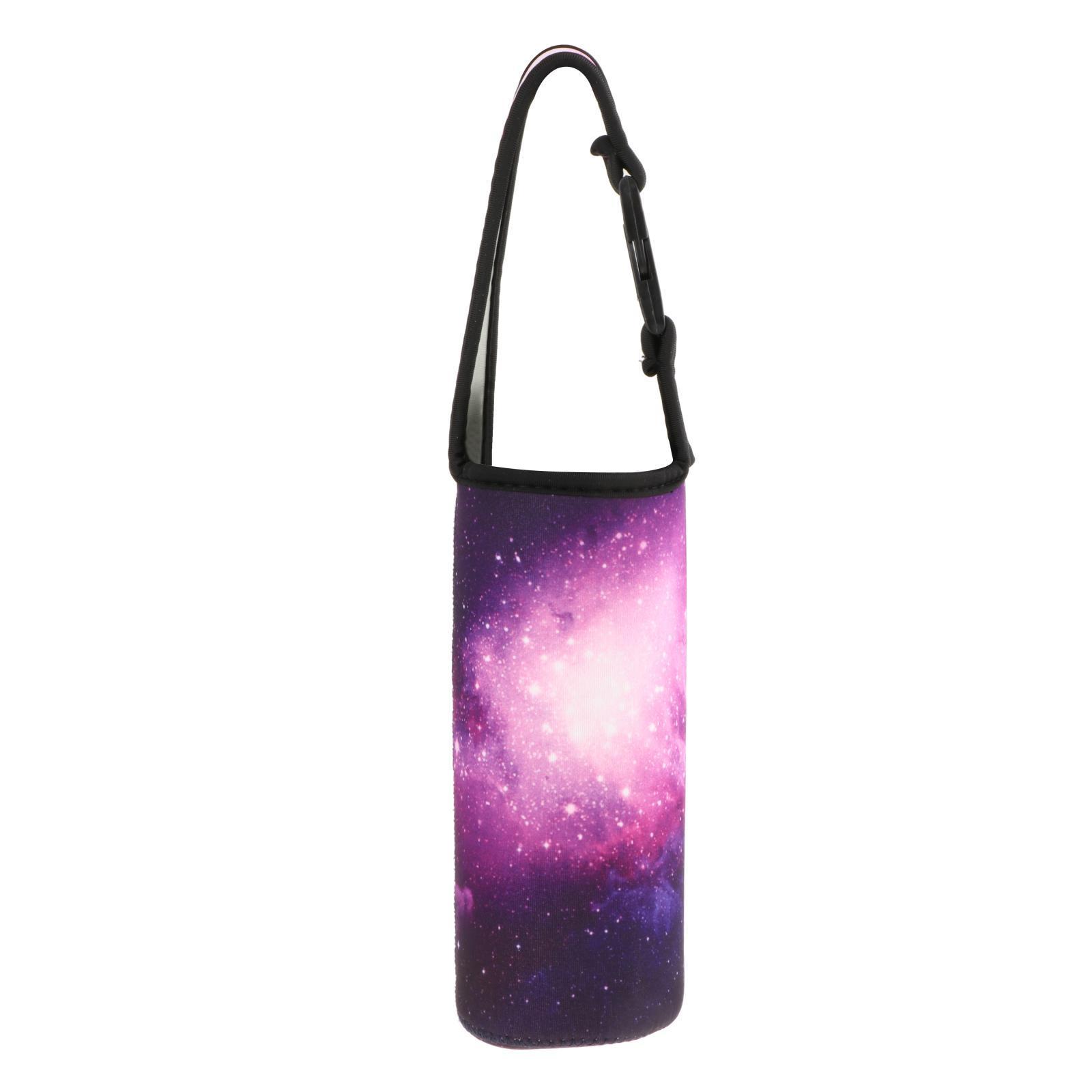 Water Bottle Sleeve with Carrying Handle Dustproof for Cycling Picnic Gym