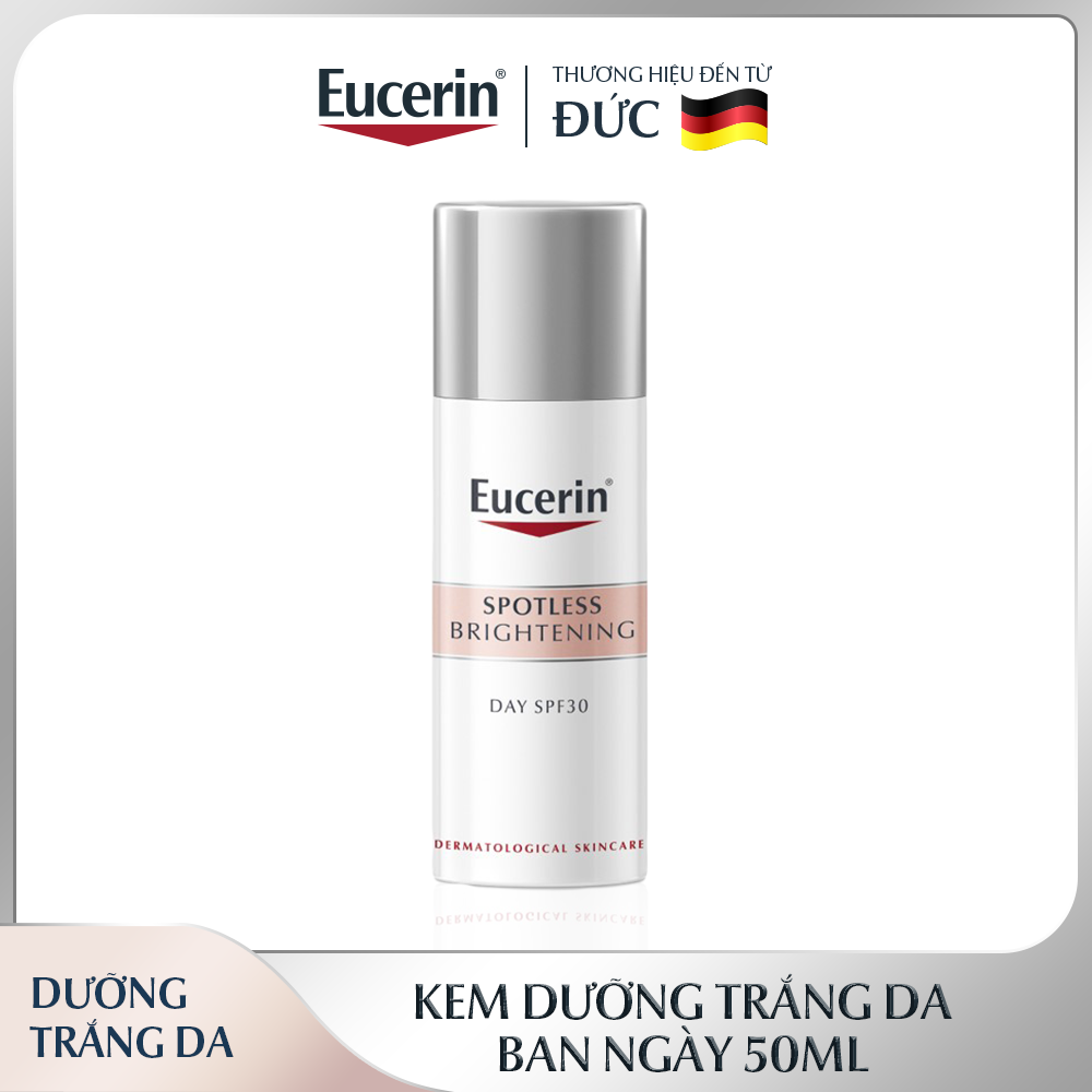 Kem dưỡng ngày giảm thâm nám &amp; sáng da Eucerin Spotless Brightening SPF30 50ml
