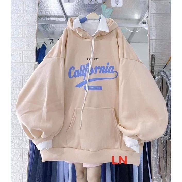 Áo hoodie in Califonia DA6
