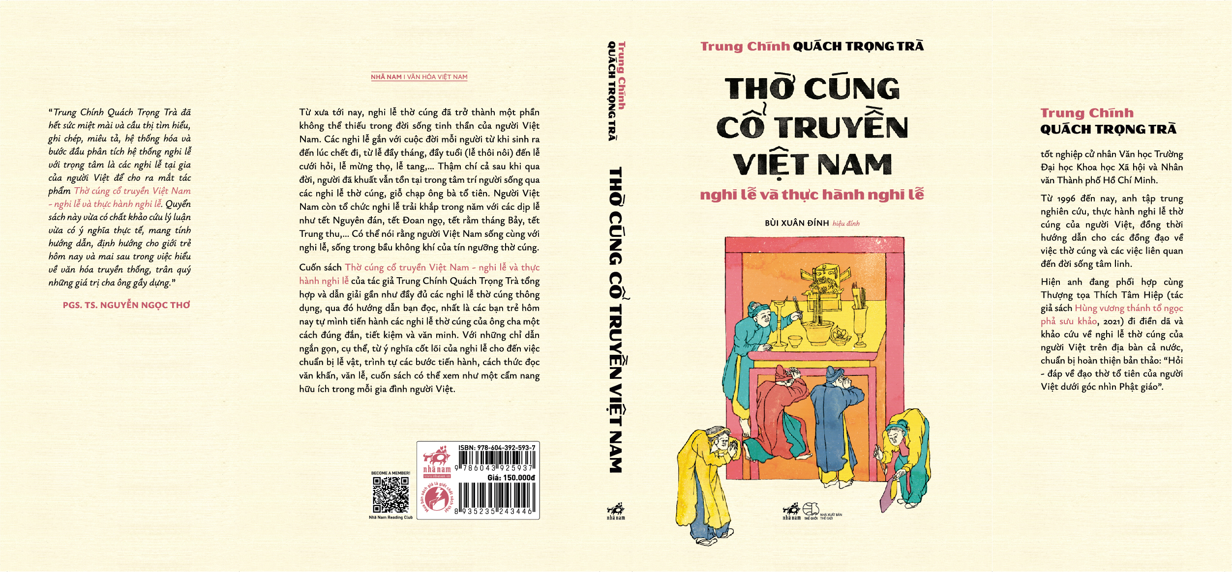 Sách - Thờ cúng cổ truyền Việt Nam - Nghi lễ và thực hành nghi lễ (Trung Chính Quách Trọng Trà) (Nhã Nam Official)