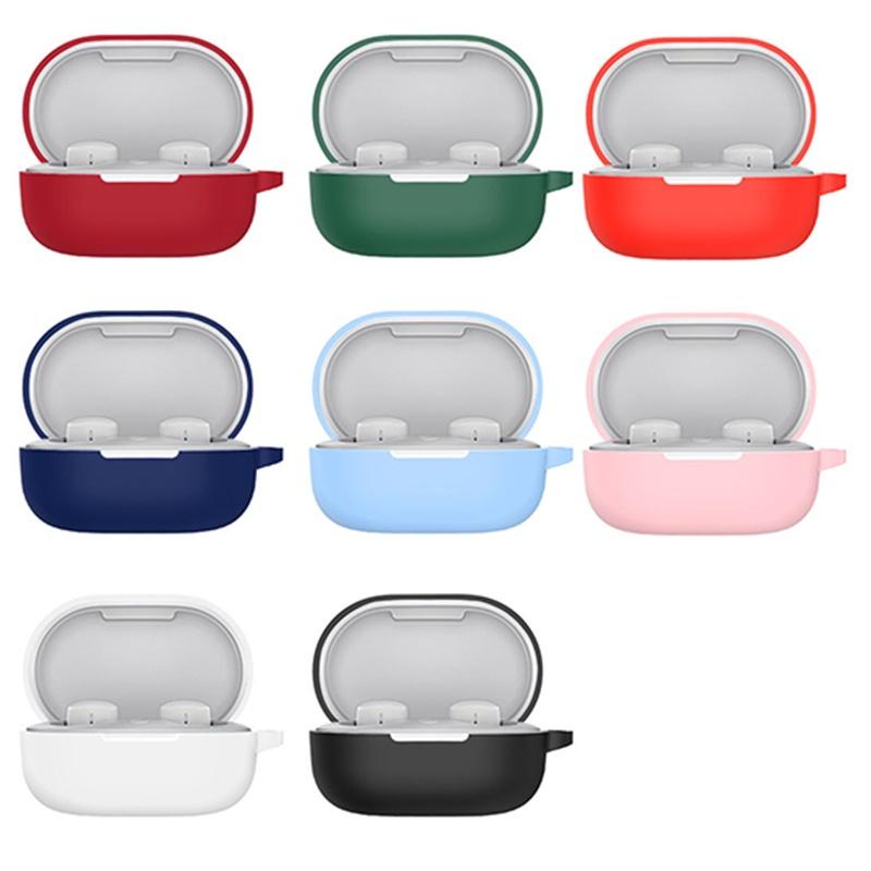 Mới nhất Silicone Bảo Vệ Bìa Trường Hợp đối với Xiaomi Redmi Airdots 3 TWS Bluetooth Tai Nghe Tai Nghe