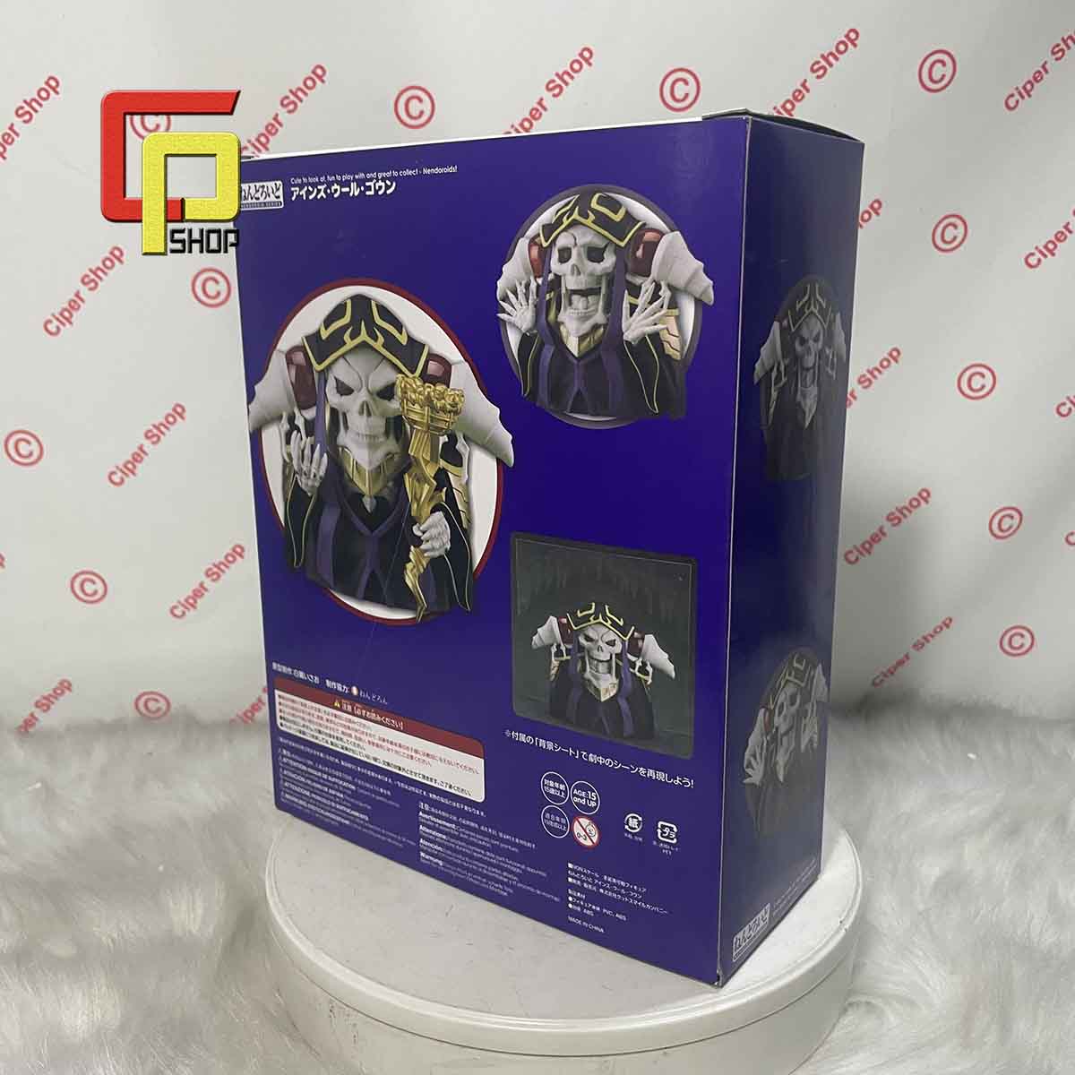 Mô hình Nendoroid 631 - Nendoroid Ainz Ooal Gown - Mô hình Chúa tể