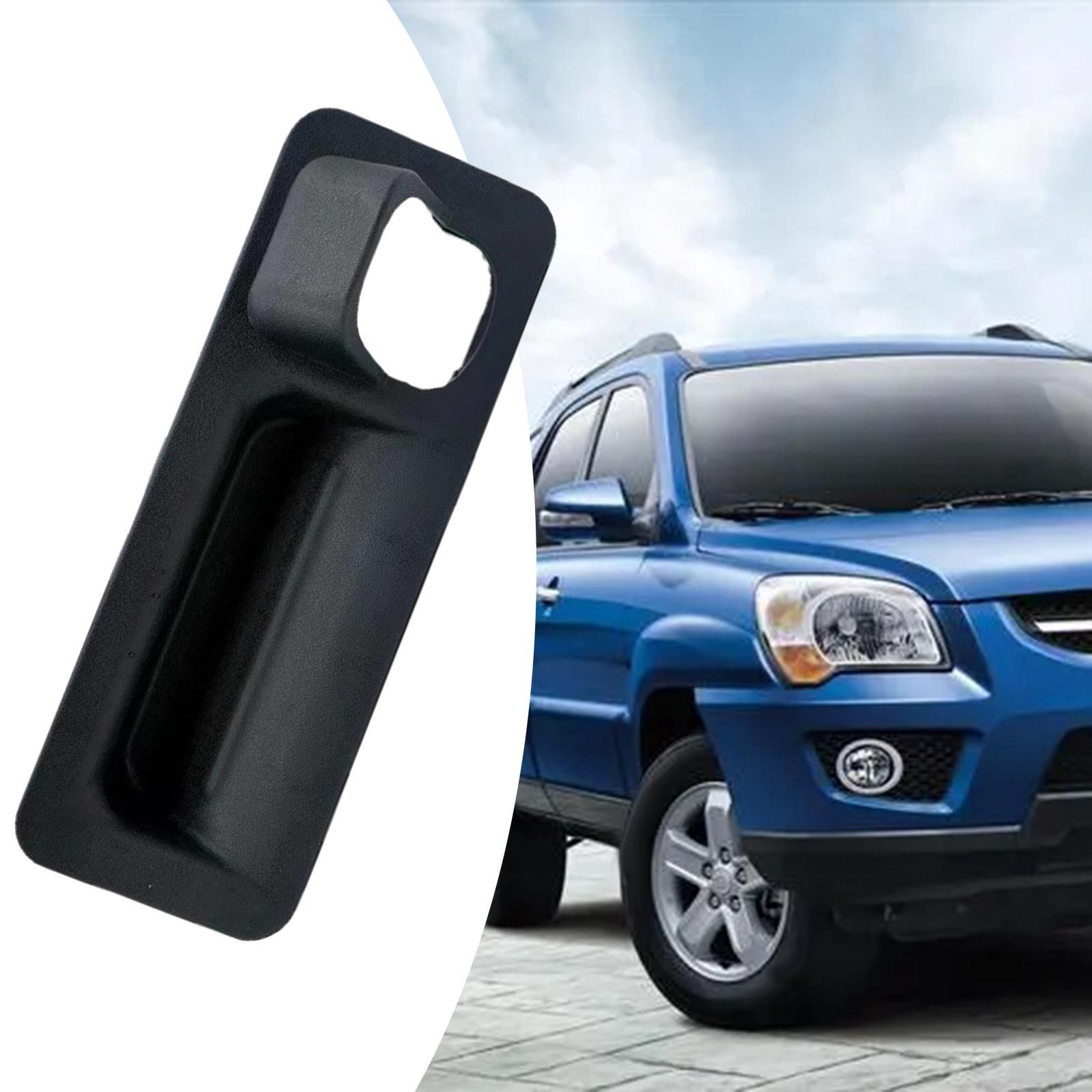 Black Outside Trunk Lid Lock Tailgate Handle for 2016-2019